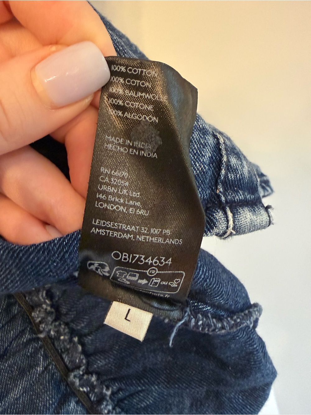 Pilcro Anthropologie Denim Ruched Button Front Top Size Large Chambray Blouse - Picture 5 of 7